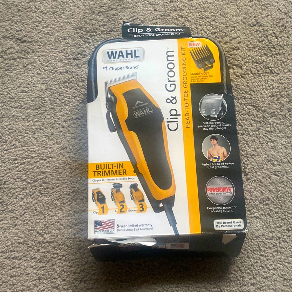 WAHL Clip & Groom Head-To-Toe Grooming Kit